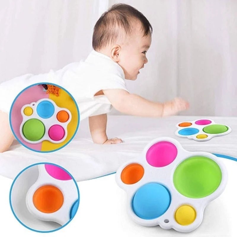 PuzzleBoard™ - Blanc - Bebe Dodu